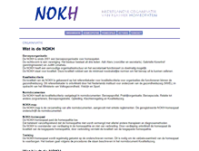 Tablet Screenshot of nokh.nl